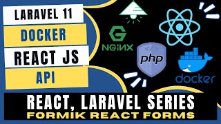 Create react form page using formik react with validation  React Laravel Project series 5 [upl. by Marlene]