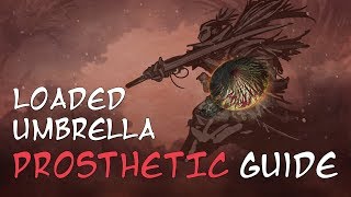 Sekiro Loaded Umbrella Guide  Everything about the Loaded Umbrella Prosthetic Tool [upl. by Amargo]