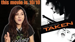 Liam Neeson is a BADSS in TAKEN 2008 movie reaction first time watching [upl. by Taddeusz]