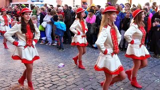 Großer Rosenmontagsumzug in Freiburg 2023  Alemannische Fasnet 🇩🇪 [upl. by Woodie987]