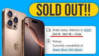 Why is the iPhone 16 Pro Max SOLD OUT EVERYWHERE [upl. by Vic229]