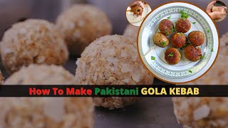 Meat Balls on Stove  No Grill GOLA KEBAB [upl. by Castorina]