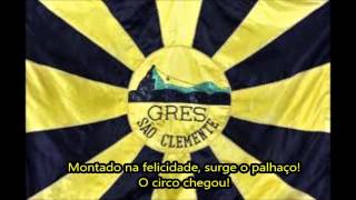 São Clemente 2024 Letra e Samba [upl. by Hairahcaz825]