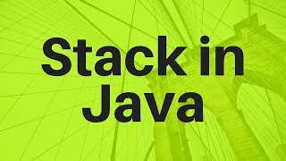 10 Stack Implementation using Java Part 1  Push Pop Peek Methods [upl. by Lillywhite]