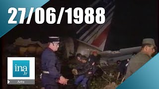 13h Antenne 2 du 27 juin 1988  Crash de lAirbus A320  Archive INA [upl. by Beebe]