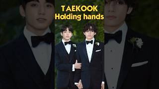 Taekook love holding hands part 2🤝🥰 V and Jungkook cute moments how Vkook love each other [upl. by Alarice]