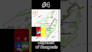 Top 5 BIGGEST MICRONATIONS geography animation loop map micronation antarctica [upl. by Uriia]