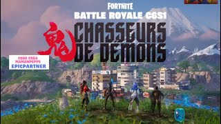 FORTNITE CHAPITRE 6 SAISON 1 CHASSEUR DE DEMONS [upl. by Dihsar762]