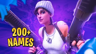 200 BestCool Sweaty Fortnite GamertagsNames amp Clan Names 2024 Not Taken  30 Bomb [upl. by Eidac462]