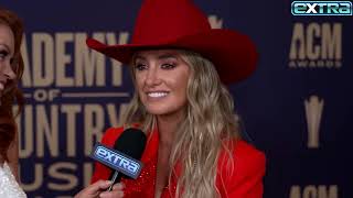 ACM Awards Lainey Wilson REACTS to Winning Entertainer of the Year Exclusive [upl. by Nesaj]