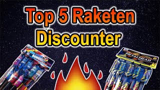 TOP 5 RAKETENSORTIMENTE im DISCOUNTER  Silvester2K [upl. by Firahs]