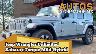 Jeep Wrangler Unlimited Sahara eTorque MildHybrid Análisis estático [upl. by Einallem830]