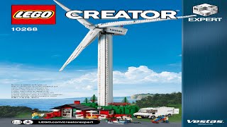 LEGO instructions  Creator Expert  10268  Vestas Wind Turbine [upl. by Stander]