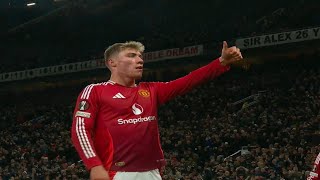 Manchester united vs Bodo Glimt 22 Garnacho x Hoijlund Goal [upl. by Zeb754]