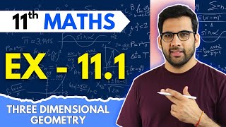 Class  11 Ex  111 Q1 Q2 Q3 Q4 Three Dimensional Geometry Maths  CBSE NCERT  GREENBoard [upl. by Rossie]