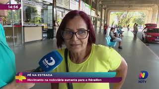 Movimento na rodoviária aumenta para o Réveillon [upl. by Favian]