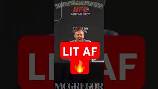 ELECTRIFYING 🍀🍀🍀highlyelevated369 conormcgregor mcgregor ufc mma danawhite josealdo mmaworld [upl. by Anyel]