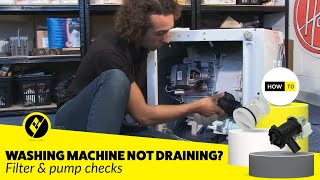 Washing Machine Not Draining Water Properly  How to Fix [upl. by Tyrus895]