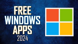 10 Best FREE WINDOWS 1011 APPS from the Microsoft Store 2024 [upl. by Helli]