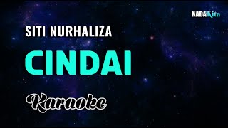 Cindai Siti nurhaliza Karaoke Pop Melayu [upl. by Aenotna]