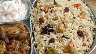 வீடே மணக்கும் கல்யாண வீட்டு நெய் சோறு Ghee Rice Recipe in Pressure Cooker Tasty Ghee Rice in Tamil [upl. by Pantheas]