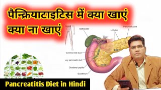 Pancreatitis Diet Chart in Hindi [upl. by Willock]