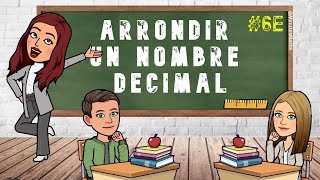 COMMENT ARRONDIR UN NOMBRE DECIMAL ❓ [upl. by Iadam]