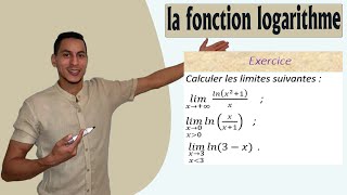 la fonction logarithme 2 bac exercices corrigés  exercice limite de fonction logarithme 2 bac [upl. by Ecaroh]