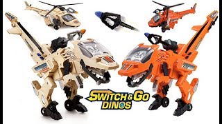 VTECH SWITCH amp GO DINOS BLISTER THE VELOCIRAPTOR SPECIAL EDITION VS BLISTER THE VELOCIRAPTOR BATTLE [upl. by Lamej457]