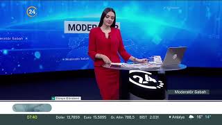 VİZYONER21 TV24 MODERATÖR SABAH TANITIM [upl. by Erised805]