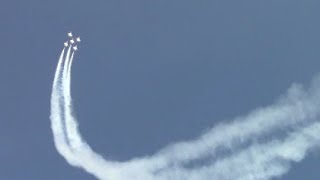 USAF Thunderbirds Cockpit Communications Millville NJ 2015 May 9 [upl. by Nakada993]