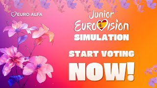 START VOTING NOW JESC 2024 Simulation 🇦🇱 🇦🇲 🇨🇾 🇪🇪 🇫🇷 🇬🇪 🇩🇪 🇮🇪 🇮🇹 🇲🇹 🇳🇱 🇲🇰 🇵🇱 🇵🇹 🇸🇲 🇪🇸 🇺🇦 [upl. by Erastatus352]