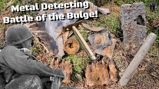 Metal Detecting  Ardennes Battle of the Bulge [upl. by Suirauqed]