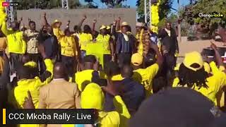 CCC Mkoba Rally  Live [upl. by Ennasus]