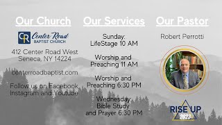 Sunday Night Service With Pastor Robert Perrotti [upl. by Zehe]