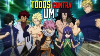 Acnologia vs Dragon Slayers e Natsu 4K full HD  Fairy Tail legendado ptbr [upl. by Elkraps]