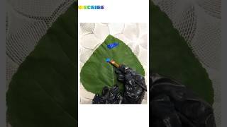 How to Draw leaves trendingart shortvideo landscape art sample acrylicpainting uniqueart [upl. by Gascony680]