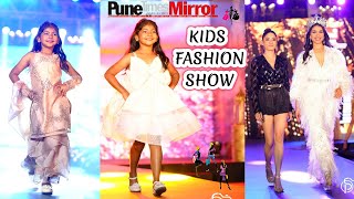 Kids Fashion Show Pune Mirror 2024  Hyatt Hotel Pune  Kinds Ramp Walk [upl. by Arahsat]