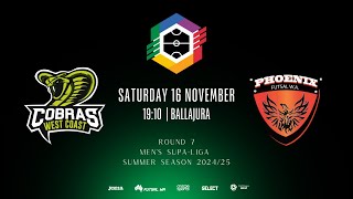 R7  MSL West Coast Cobras SC vs Pheonix Futsal WA [upl. by Anigger]