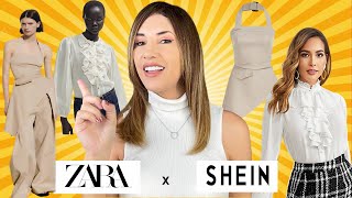 SHEIN x ZARA Roupas da ZARA na SHEIN pela METADE do PREÇO EPISÓDIO 53 [upl. by Edgar929]