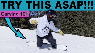 10 Best Carving Tips amp Drills for EVERY SNOWBOARDER  Beginner to Advanced [upl. by Er]