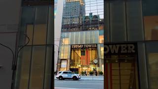 Trump Tower Visit 🗽🇺🇸🌍🗽trumptower newyork newyorkcity usa donaldtrump trump america nyc [upl. by Potts]