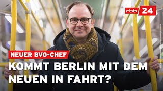 BVGChef Falk will Bus amp Bahn stärken [upl. by Payson]