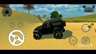 Indian Cars Simulator 3D 🔥 gadi wala game  Mahindra Thar  Car Game Android Gameplay [upl. by Einnaj]