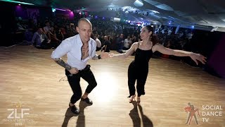 Fernando Sosa amp Tatiana Bonaguro – Salsa Social Dancing  Zeno Latin Festival 2019 Naples Italy [upl. by Nema523]