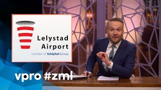 Lelystad Airport en Schiphol  Zondag met Lubach S07 [upl. by Pauline]