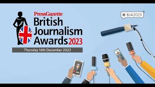 British Journalism Awards 2023 highlights [upl. by Niret]