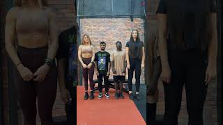 TALL WOMANS FT BODY BUILDERS 🤯 shorts tallwomen funny [upl. by Nevuer6]