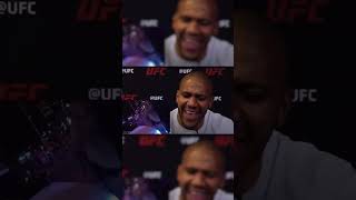 Ciryl Gane got no chill 😂 ufc cirylgane jonjones [upl. by Karp]