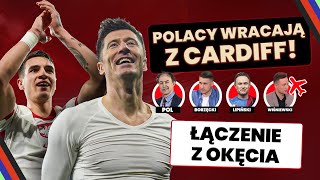 PRZYLOT KADRY Z CARDIFF PO WALIA  POLSKA POL BORZĘCKI LIPIŃSKI  ŁĄCZENIE Z OKĘCIA [upl. by Irolam]